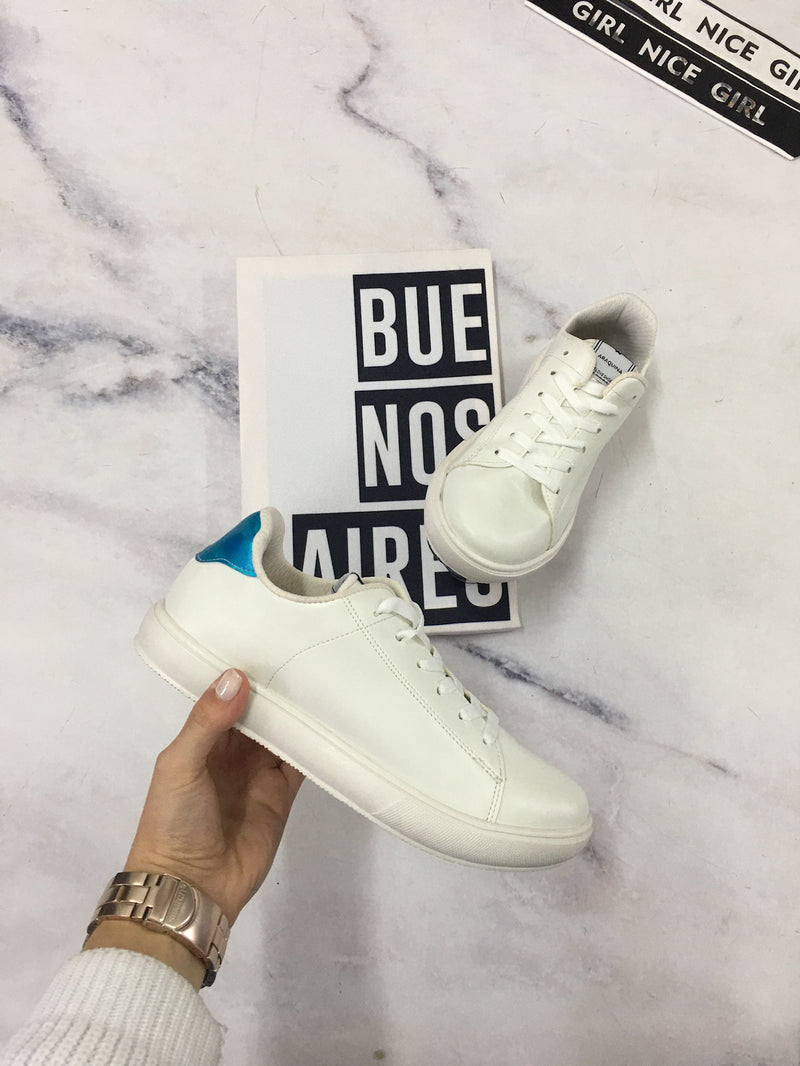 BERLIN BLANCO TURQUESA