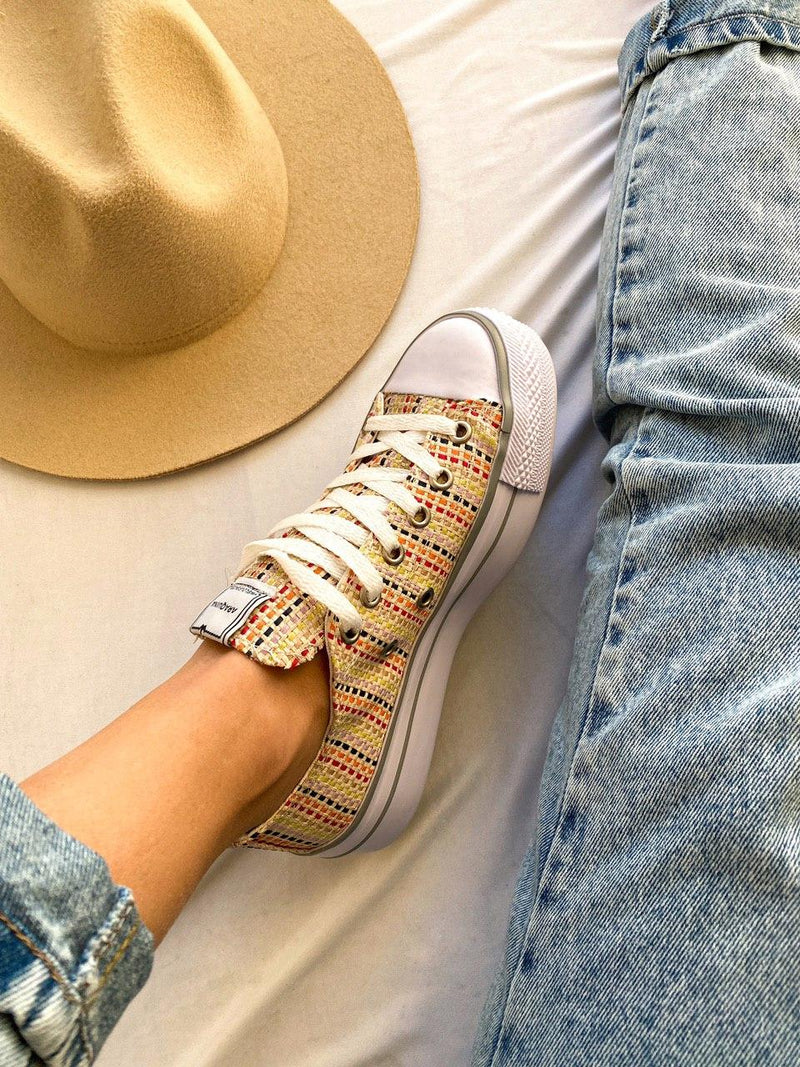 CARTAGENA RAFIA MULTICOLOR