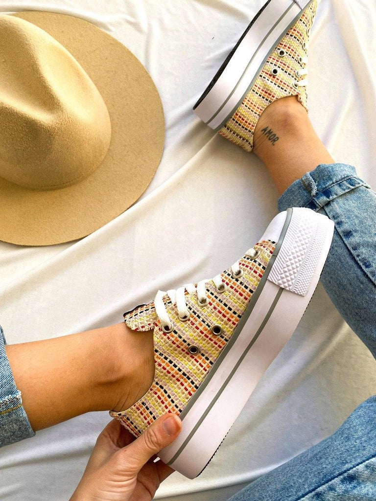 CARTAGENA RAFIA MULTICOLOR