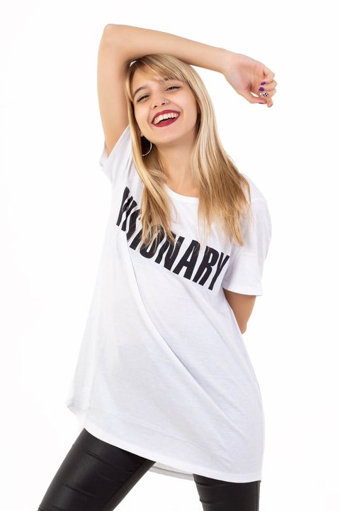 REMERON MANGA CORTA BLANCO VISIONARY