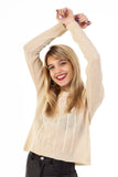 SWEATER TRENZADO BEIGE